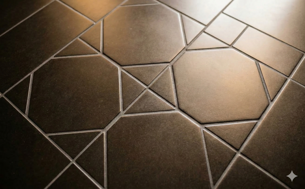 After - Tiles and grout